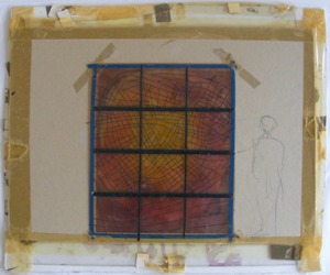 Preliminary Work for Glass Mosaic, Hvidovre Hospital Church